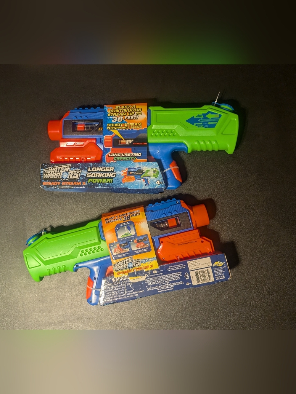 Green & Blue Soaker Blaster by - Dual Pack